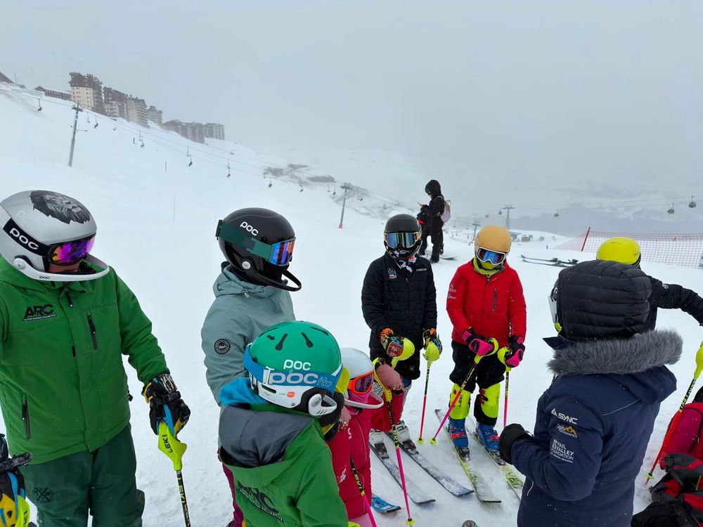 Valle Nevado camp photo